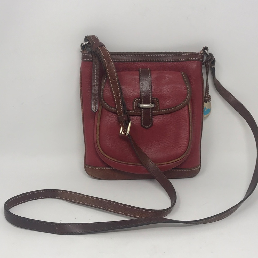 Dooney & Bourke Small Mauroon Crossbody Bag Purse